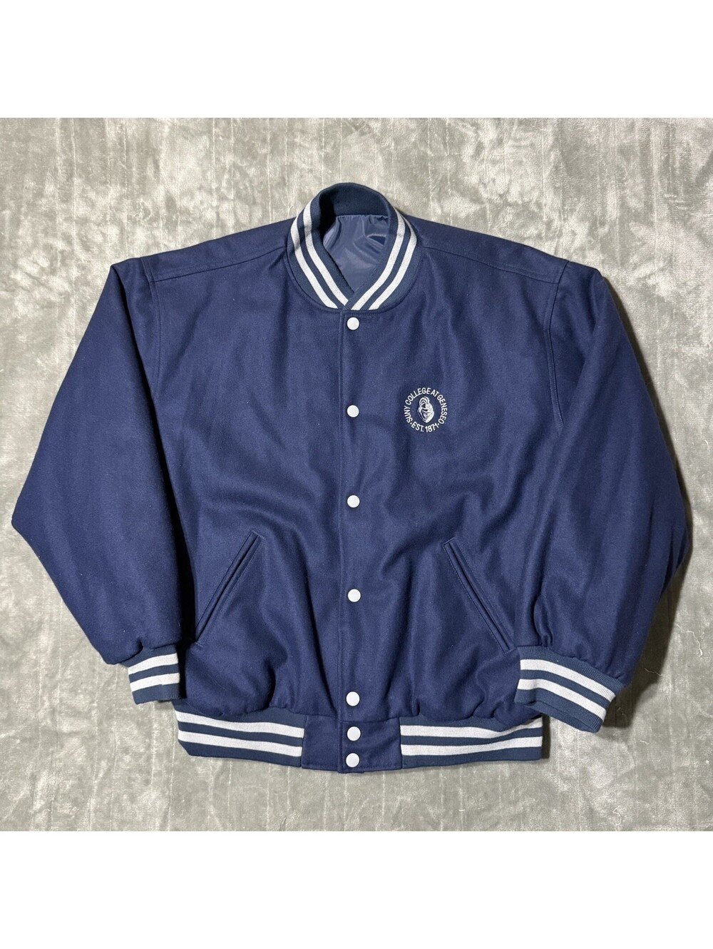 Vintage 90s Geneseo Knights Jacket Size XL Steve & Barry’s Men’s